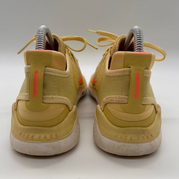 Nike Free RN‎ 2018 Running Sneaker Shoes Summer Lemon Wash Yellow Women's Size 8 - Picture 5 of 9